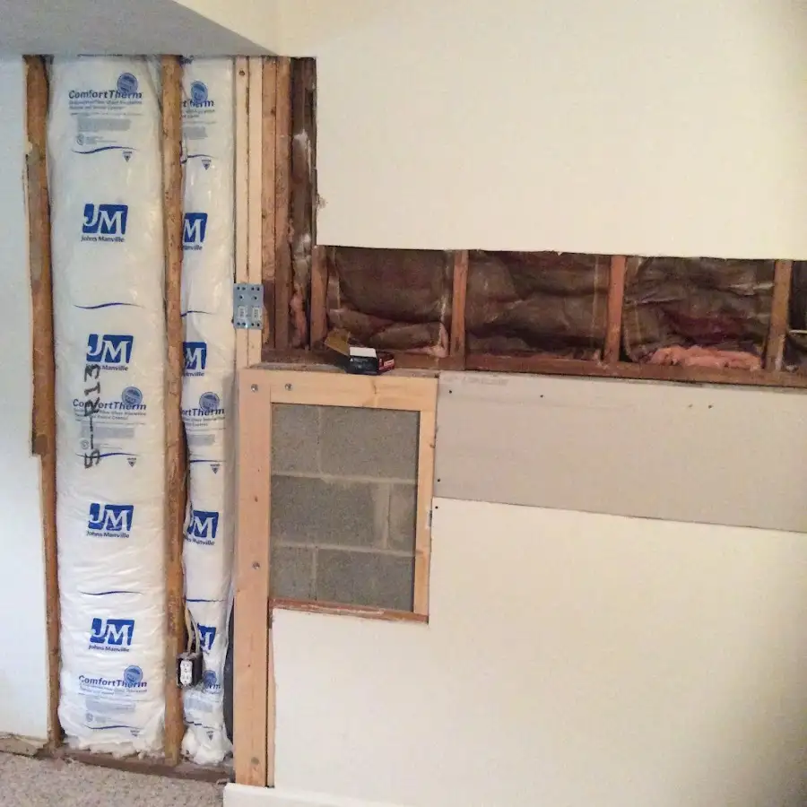 Wall insulation replacement during Odor Removal & Deodorization in West Monroe